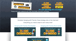 Desktop Screenshot of hangingwithcheaters.com